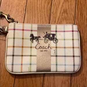 Authentic Coach wristlet